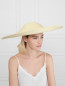 Шляпа соломенная с широкими полями Weekend Max Mara  –  МодельОбщийВид