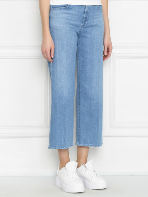 Укороченные джинсы из светлого денима J Brand - МодельВерхНиз