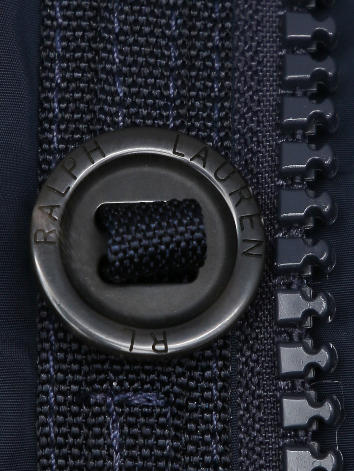 Куртка с резинкой на молнии Polo Ralph Lauren  –  Деталь1  – Цвет:  Синий