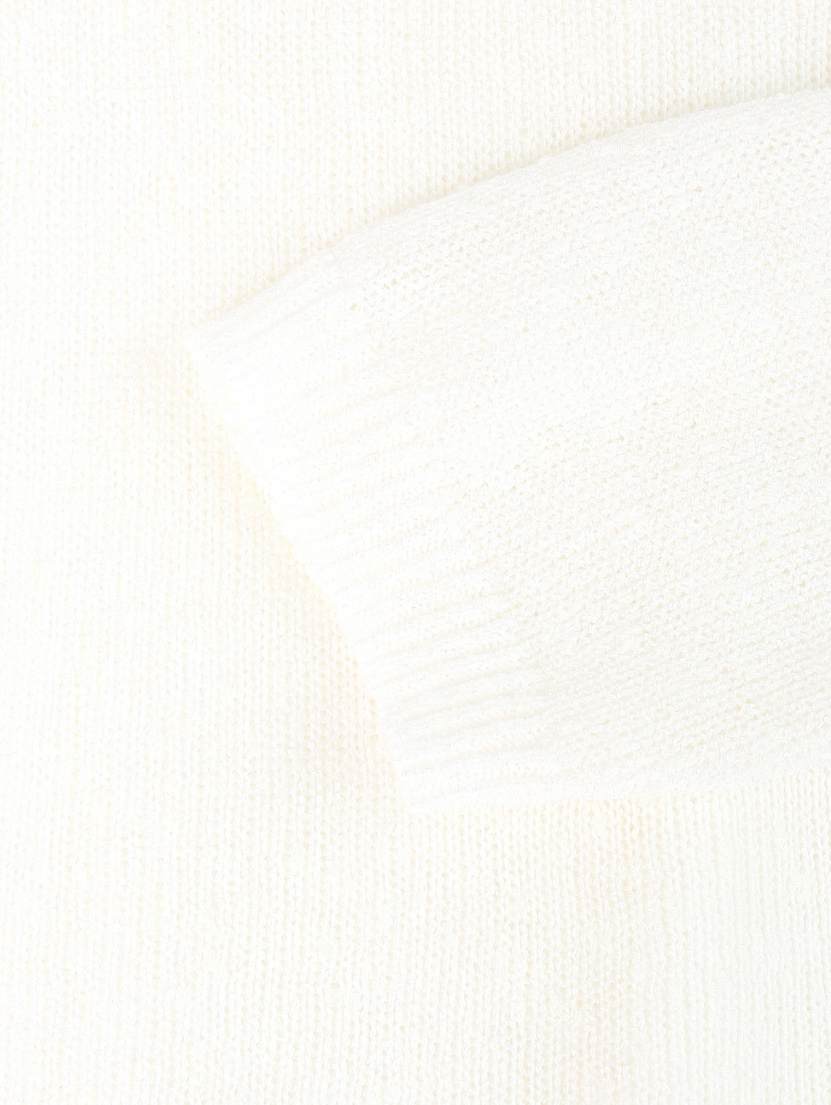 Джемпер из фактурной ткани асимметричного кроя The Fifth Label  –  Деталь  – Цвет:  Белый