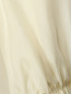 Блуза свободного кроя из шелка с ажурной вставкой Dondup  –  Деталь