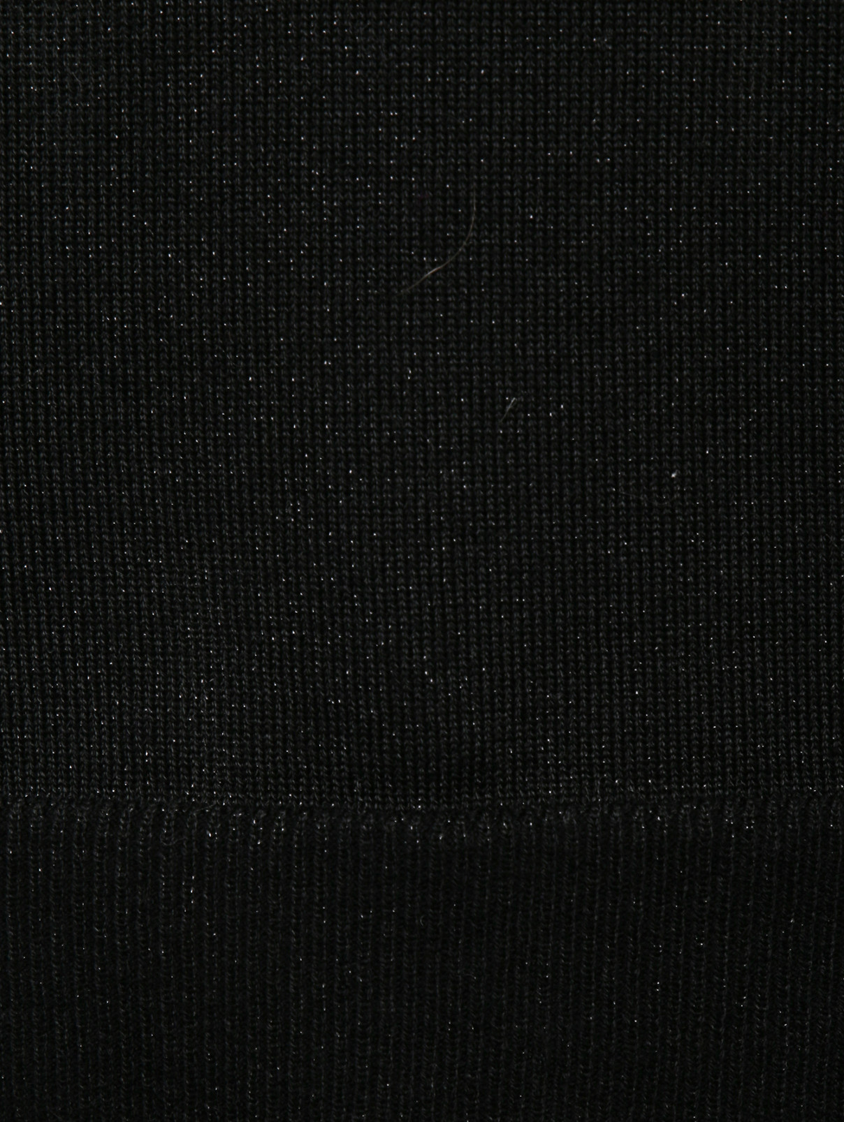 Джемпер с вырезом на спине из ткани с люрексом Dondup  –  Деталь1  – Цвет:  Черный