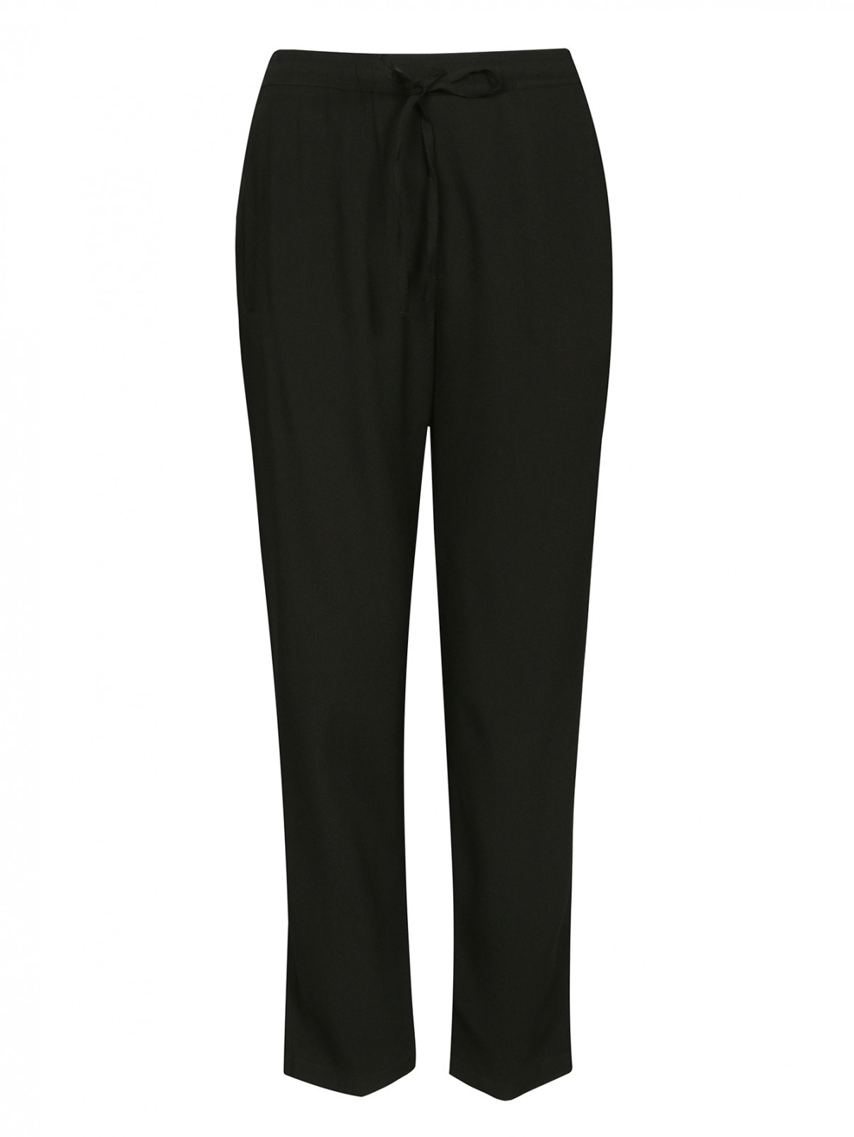 Легкие брюки с боковыми карманами Nude  –  Общий вид  – Цвет:  Черный