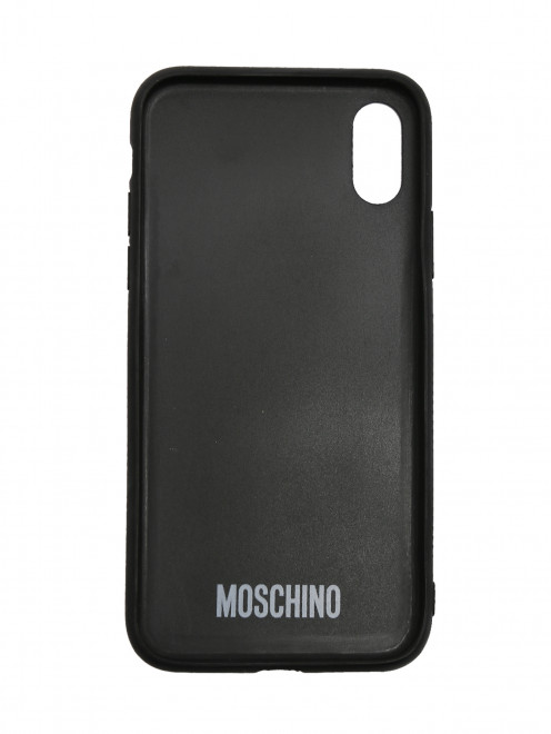 Чехол для IPhone 7 с узором  Moschino - Обтравка1
