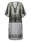 Платье свободного кроя с вышивкой Veronique Branquinho  –  Общий вид