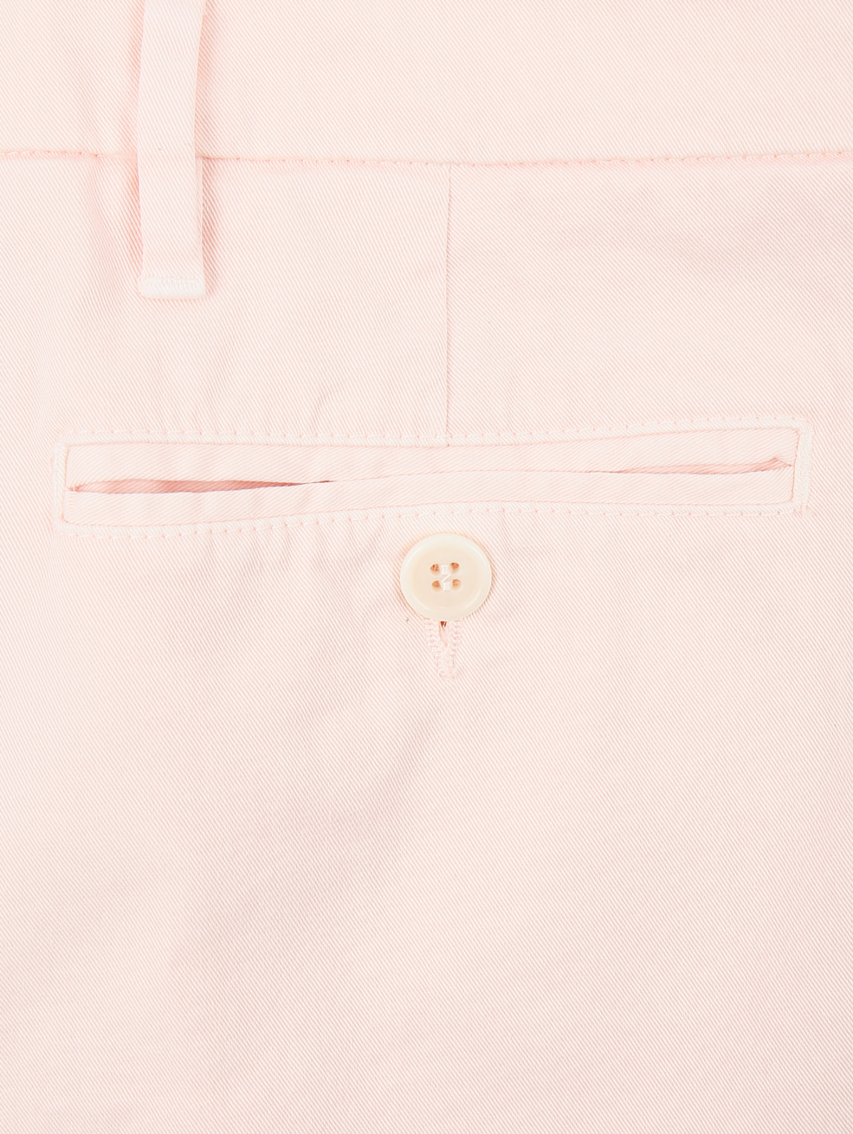 Брюки из хлопка прямого кроя с карманами Aspesi  –  Деталь  – Цвет:  Розовый