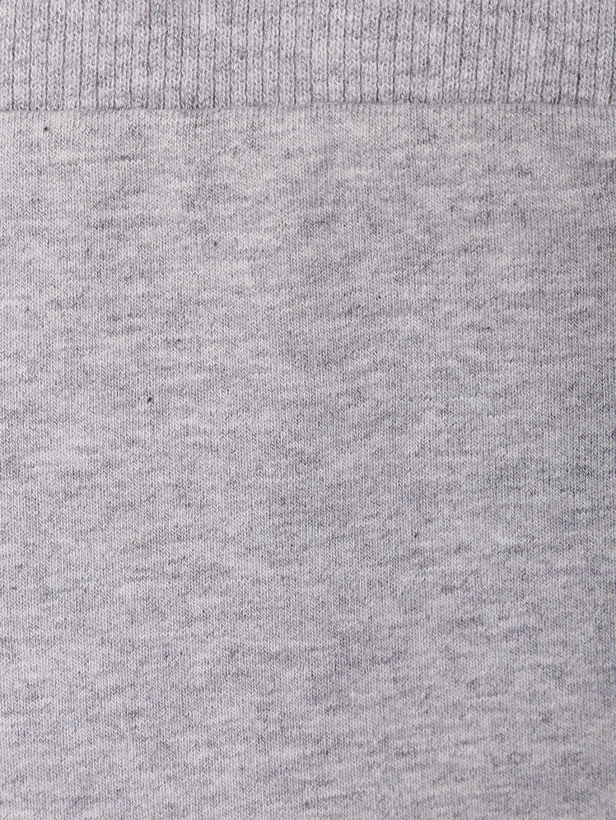 Брюки из хлопка на резинке с принтом Moschino Underwear  –  Деталь  – Цвет:  Серый