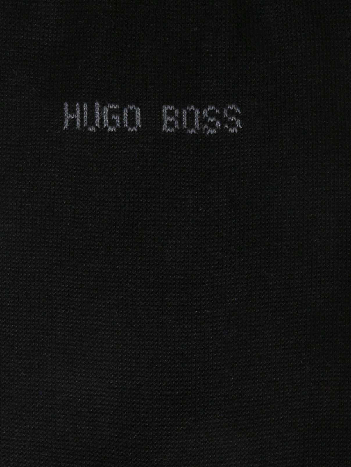 Носки из хлопка Hugo Boss  –  Деталь  – Цвет:  Черный