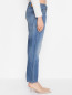 Укороченные джинсы из хлопка Calvin Klein Jeans  –  МодельВерхНиз2