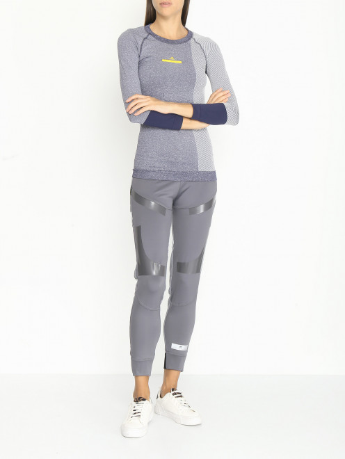 Лонгслив с логотипом adidas by Stella McCartney - МодельОбщийВид