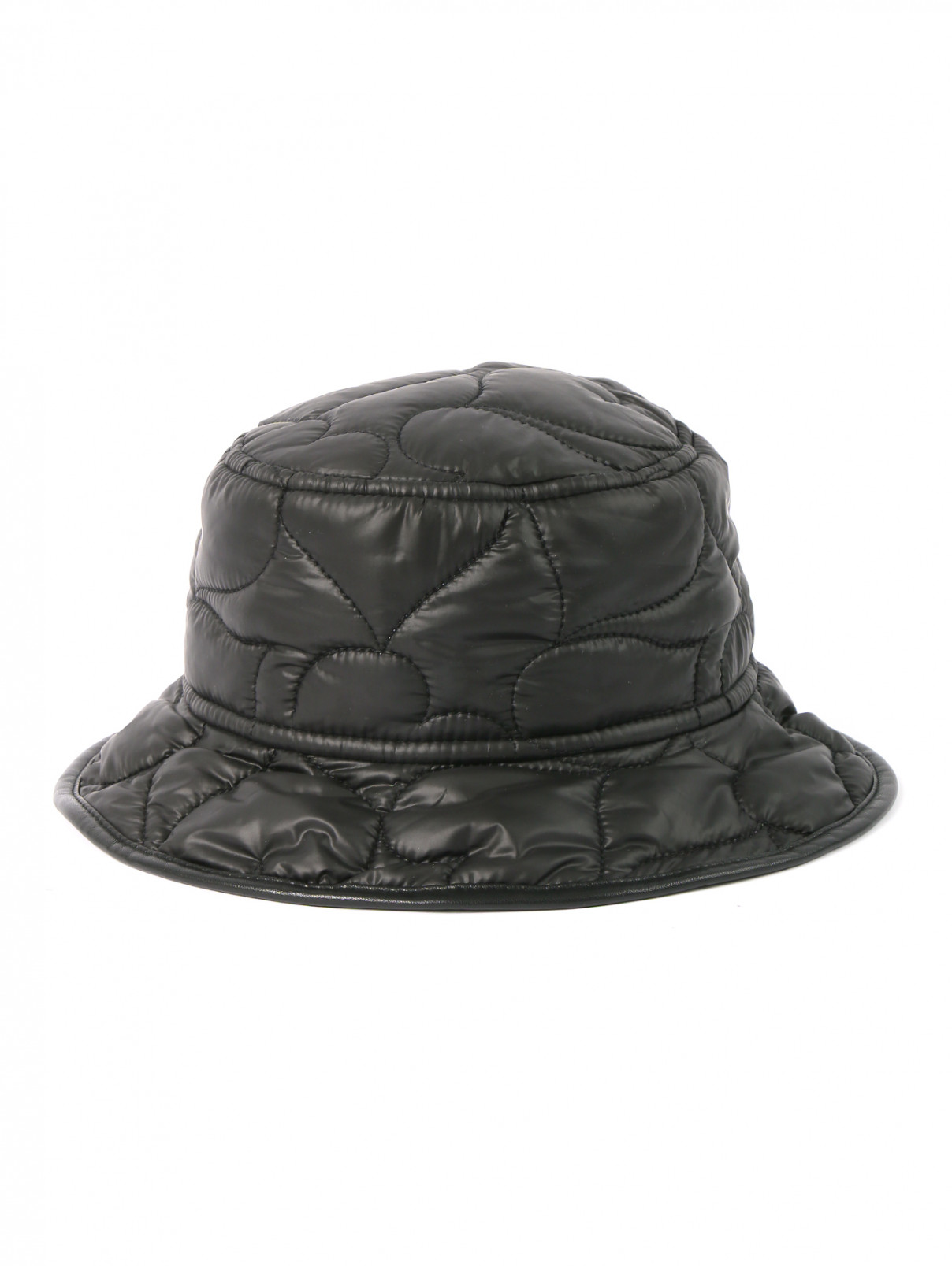 Шляпка стеганая MiMiSol  –  Обтравка1  – Цвет:  Черный