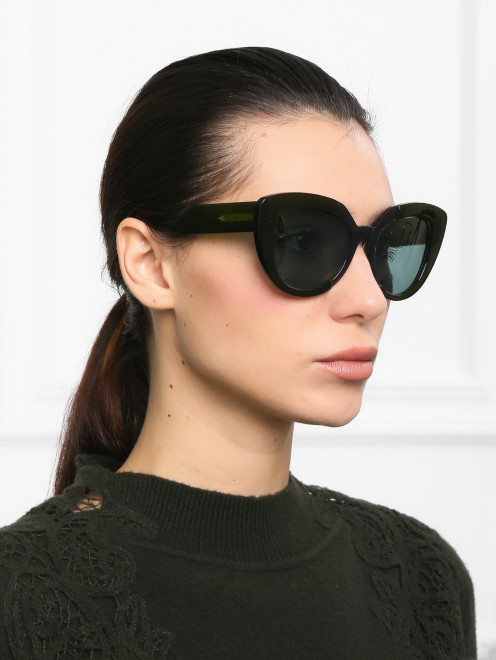 Солнцезащитные очки в оправе из пластика Marni - МодельОбщийВид