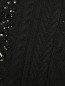 Джемпер из смешанной шерсти декорированный кристаллами Michael by Michael Kors  –  Деталь